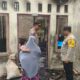 Kapolsek Baktiya Barat Salurkan Bantuan Sembako untuk Korban Kebakaran di Cot Laba