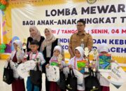 Lomba Mewarnai Warnai Banda Aceh, DPRK Dorong Kreativitas Anak Sejak Dini
