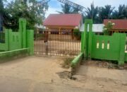 Halaman SDN 1 Seunuddon Tergenang Air dan Berlumpur Setiap Hujan