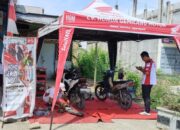 Bawaslu Aceh Utara Gandeng AHASS Gelar Service Mura Plus untuk Motor Warga Korban Banjir