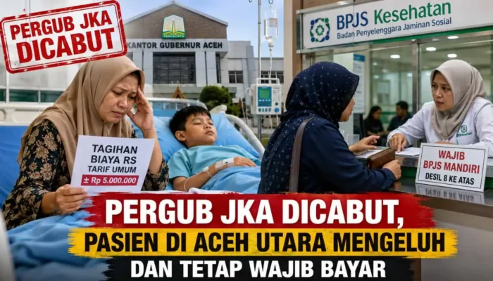 Pergub JKA Dicabut, Pasien RS di Aceh Utara Mengeluh: Mau Pulang Harus Bayar Dulu