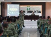 Dandim 0101/KBA: Prajurit Harus Disiplin dan Jadi Teladan di Tengah Masyarakat