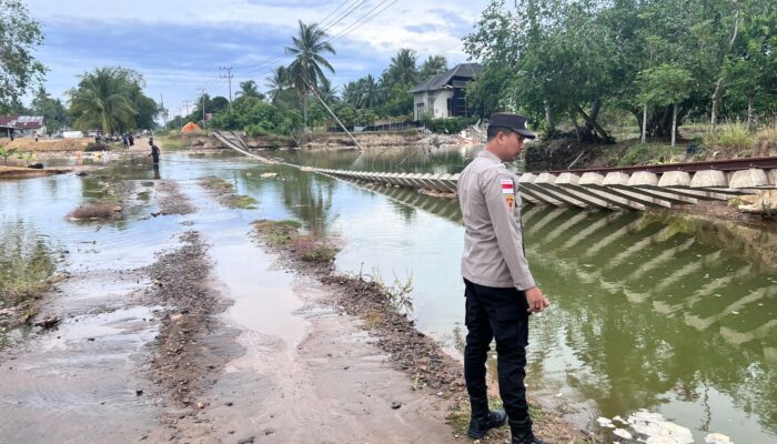 Polsek Muara Batu Siaga, Abrasi Terjang Pesisir Aceh Utara