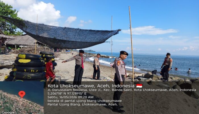 Sat Pamobvit Lhokseumawe Perketat Wisata Akhir Pekan