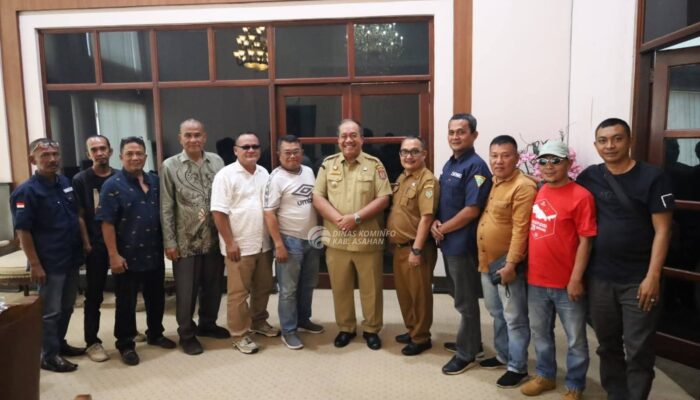 Bupati Asahan Terima Audiensi Forwaka Kabupaten Asahan