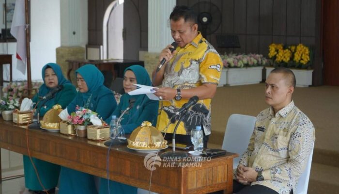 Wakil Bupati Asahan Buka Rakornis TP PKK Kabupaten Tahun 2026