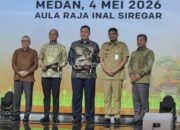 Gubsu Menghadiri Pelantikan Kepala Kantor Perwakilan LPS I