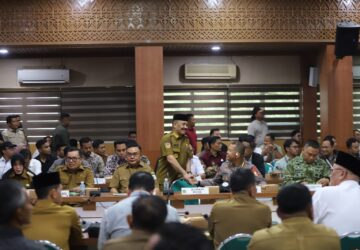 Bupati Pidie Hadiri Rakor Evaluasi Pascabencana Bersama Mendagri