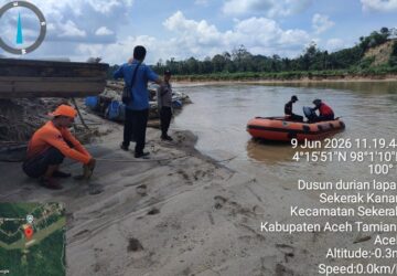 Warga Aceh Tamiang Tenggelam Saat Ambil Kayu Hanyut di Sungai Tamiang