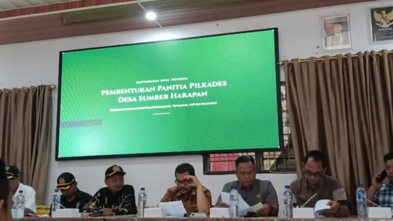Panitia Pilkades Sumber Harapan Tahun 2026 Resmi Dibentuk 