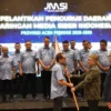 Hendry CH Bangun Lantik Pengurus JMSI Aceh 2025-2030
