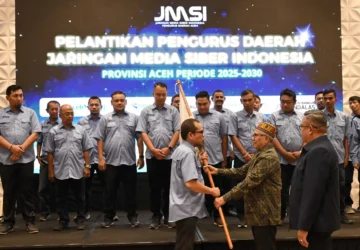 Hendry CH Bangun Lantik Pengurus JMSI Aceh 2025-2030
