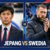 Preview : Jepang vs Swedia Minimal Draw