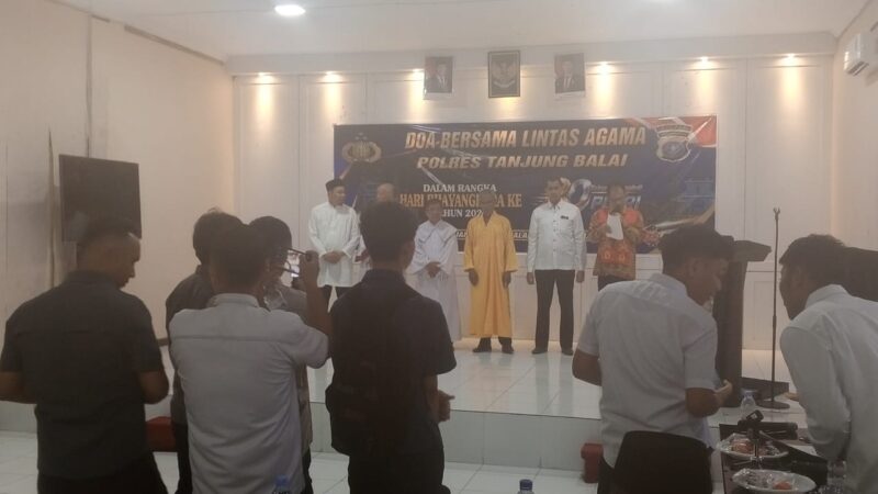 Peringati HUT Bhayangkara ke-80, Polres Tanjungbalai Gelar Doa Bersama