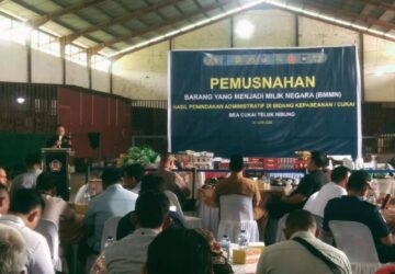 Bea Cukai Teluk Nibung Musnahkan Barang Selundupan Senilai Rp1 Miliar