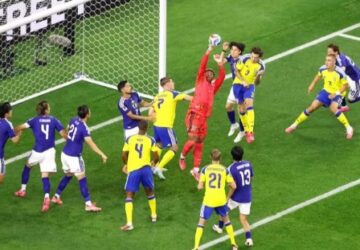 Jepang vs Swedia Draw 1 – 1, Keduanya ke 32 Besar Dampingi Belanda di Grup F