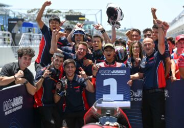 Kibarkan Merah Putih di Estoril, Ramadhipa Raih Podium Tertinggi