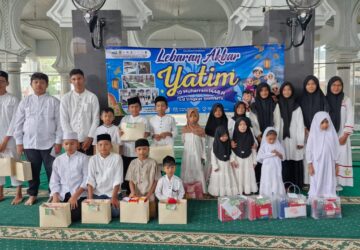 Muharram Penuh Berkah, 23 Anak Yatim di Lamdingin Terima Santunan