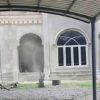 Sumur Bor Masjid Semburkan Lumpur Panas