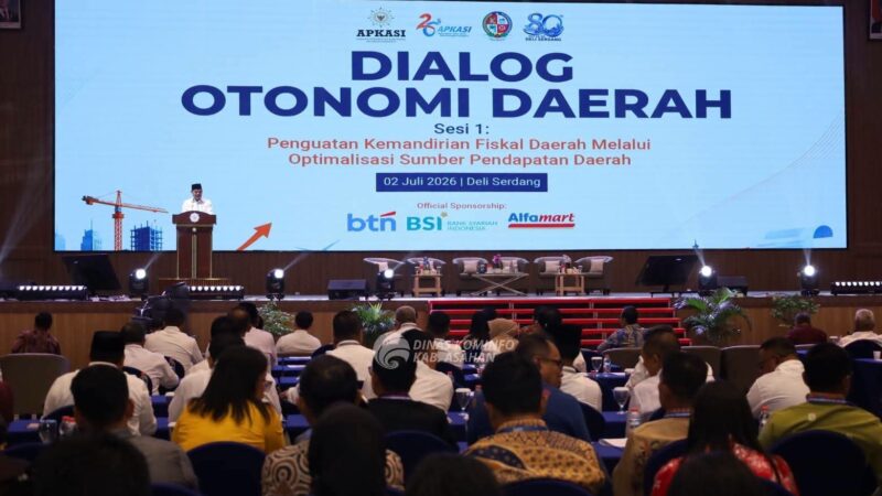 Hadiri HUT ke-26 APKASI ,Bupati Asahan Perkuat Sinergi Antar-Daerah