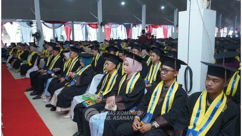 Bupati Asahan Hadiri Wisuda Sarjana Angkatan XXXVI Universitas Asahan