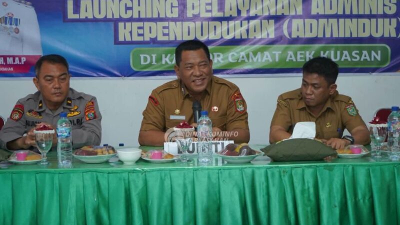 Pemkab Asahan Luncurkan Layanan Administrasi Kependudukan di Kantor Camat Aek Kuasan