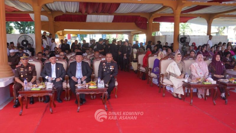 Bupati Asahan Ikuti Upacara Peringatan HUT Bhayangkara ke-80, Tekankan Kerjasama Polri-Pemda