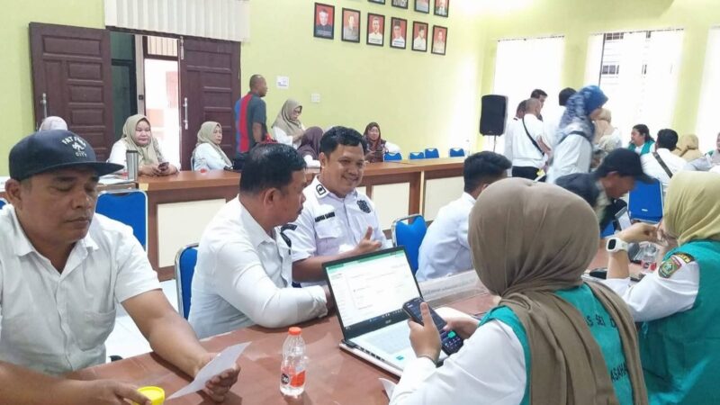 Dinas PUPR Asahan Gelar Cek Kesehatan Gratis Skrining TBC