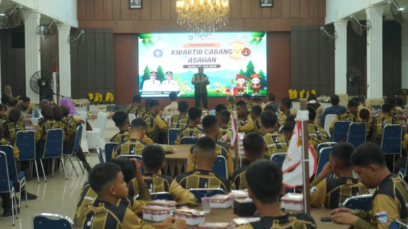 Asahan Lepas 115 Pramuka Penggalang ke Jambore Daerah XI Sumut