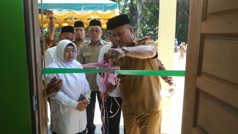 Wabup Asahan Resmikan Gedung Persiapan MAN 3 di Aek Ledong