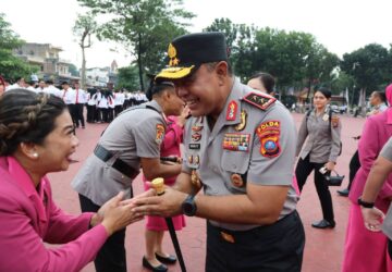 Kapolres Tanjungbalai Hadiri Sertijab Pejabat Utama dan Kapolres Jajaran Polda Sumut