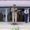 Bupati Pimpin Upacara Hari Pertama Sekolah di SMP Pulo Bandring