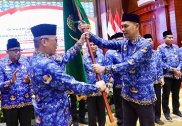 Sekda Aceh Muhammad Nasir Dilantik Sebagai Ketua KORPRI Aceh