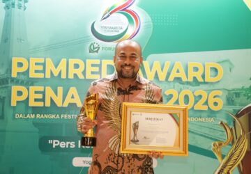 Dirut Bank Aceh Raih Pemred Award 2026