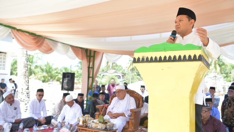 Wagub Aceh Perkuat Silaturahmi dengan Ulama dan Dayah di Aceh Selatan
