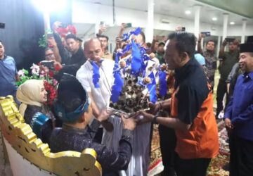 Forkopimda dan Kapolres Tanjungbalai Hadiri Tradisi Tepung Tawar Danlanal TBA 