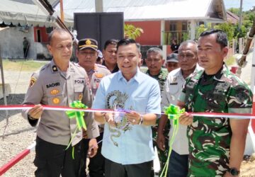 Wakil Bupati Pidie Resmikan Jembatan Perintis Garuda Gampong Benteng
