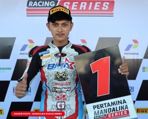 Juarai Race 1 Seri 3 : Pembalap Aceh, Silmi Posisi Atas Mandalika Rancing Series 2026