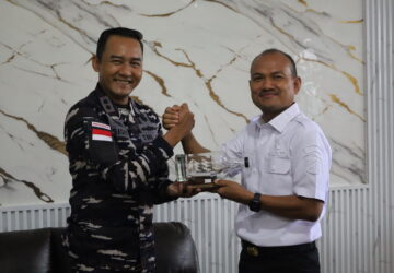 Perkuat Sinergi Maritim, Wali Kota Tanjungbalai dan Danlanal TBA Bahas Keamanan Nelayan & Kondusifitas Kota
