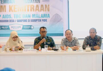 Sekda Pidie Menghadiri Pertemuan Forum Kemitraan Penanggulangan AIDS