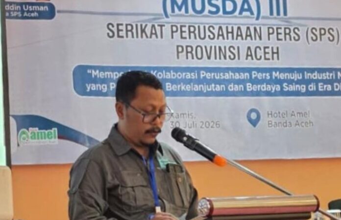 Mukhtaruddin Usman Kembali Pimpin SPS Aceh