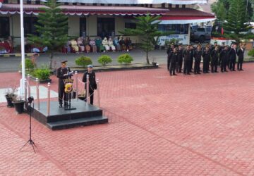 Hari Bhayangkara ke-80, Polres Aceh Utara Gelar Upacara