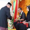 Tiba di Aceh, Kapolda Baru Disambut Ranup Lampuan dan Peusijuek
