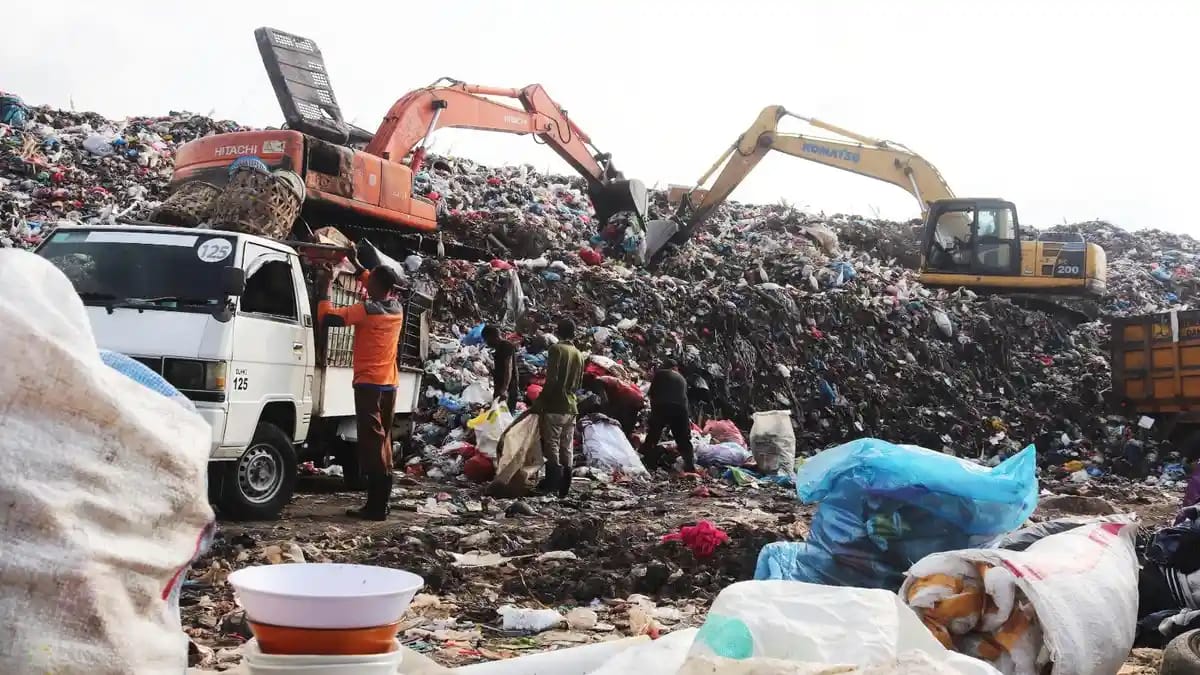 Ilustrasi sampah di TPA Gampong Jawa Banda Aceh | Foto: net