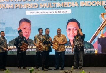 Muhammad Saleh Resmi Dilantik sebagai Ketua Forum Pimred Aceh