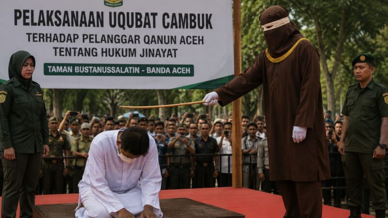 Lusa, Dua Terdakwa Ikhtilath YS dan DN Dijadwalkan Dicambuk