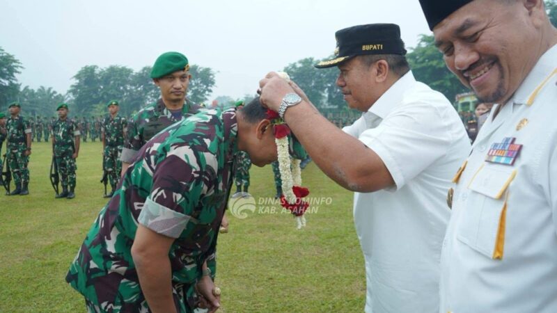 Bupati Asahan Sambut Kunjungan Pangdam I/BB di Yonif 126/KC