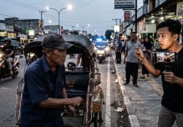 Asyik Live Media Sosial, Konten Kreator di Asahan Mendadak Ditikam Abang Becak
