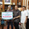 Pidie Terima Zakat Atas Laba Penghasilan Deviden Bank Aceh Tahun Buku 2025.