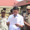 Responsif Humanis! Satpol PP Asahan Mengawal Aksi Unjuk Rasa GMP dan GL MAPESI
